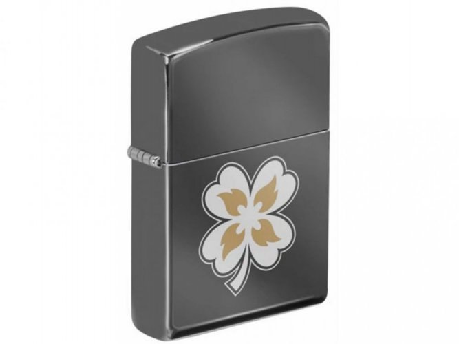 Zippo 25582 Clover With Flames