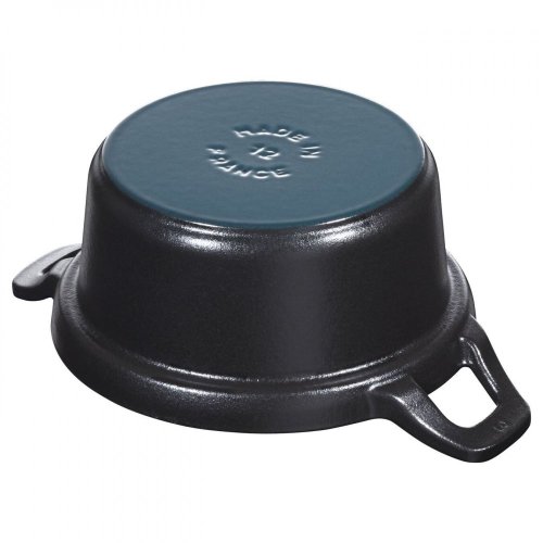 Staub La Coquette Mini round pot 12 cm/0,5 l black, 11741223
