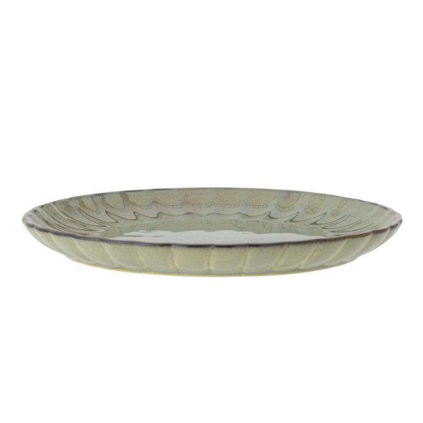 Bloomingville Latina stoneware plate 20 cm, green, 82061366