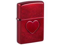 Zippo 66075 Stamped Heart Design