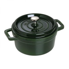 Staub Cocotte Topf rund 22 cm/2,6 l Basilikum, 1102285