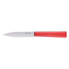 Opinel Les Essentiels+ N°312 Aufschnittmesser 10 cm, rot, 002352