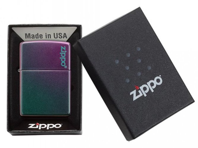 Zippo 26910 Iridescent Zippo Logo