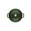 Staub Cocotte hrniec okrúhly 22 cm/2,6 l bazalka, 1102285