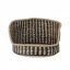 Lenina Dog Basket, Black, Seagrass - 82051185