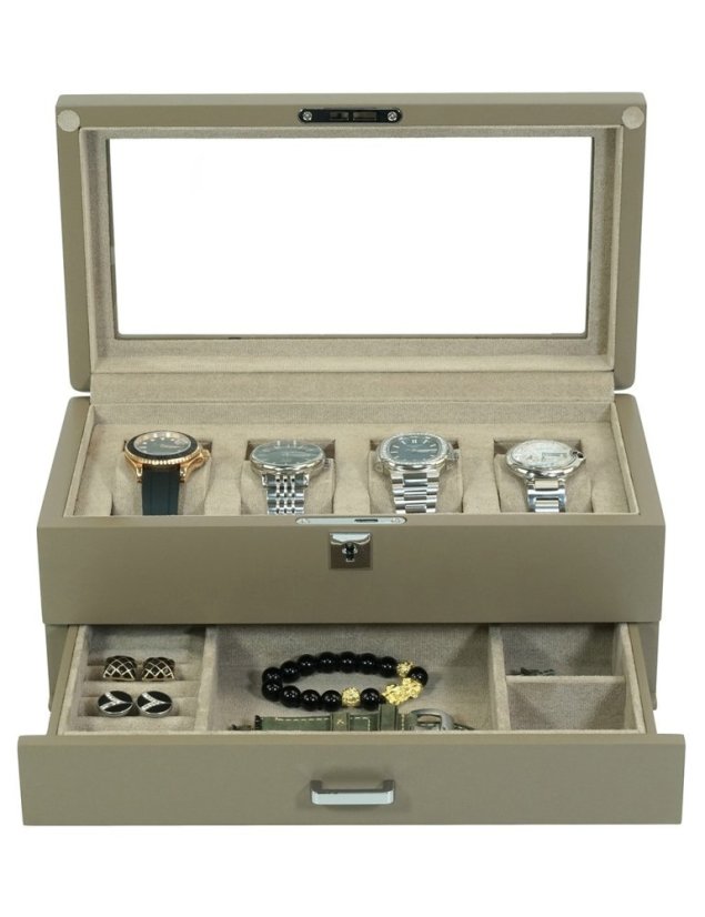 Box na hodinky Rothenschild RS-3421-4-TA-TAN