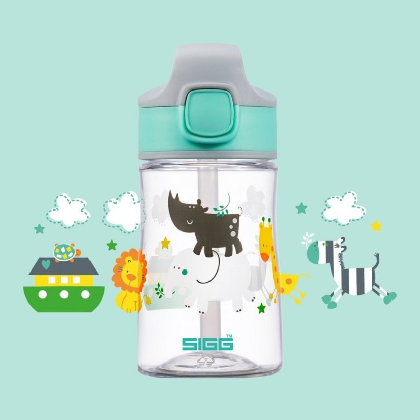 Sigg Miracle Baby Trinkflasche 350 ml, Dschungel Freund, 8731.30