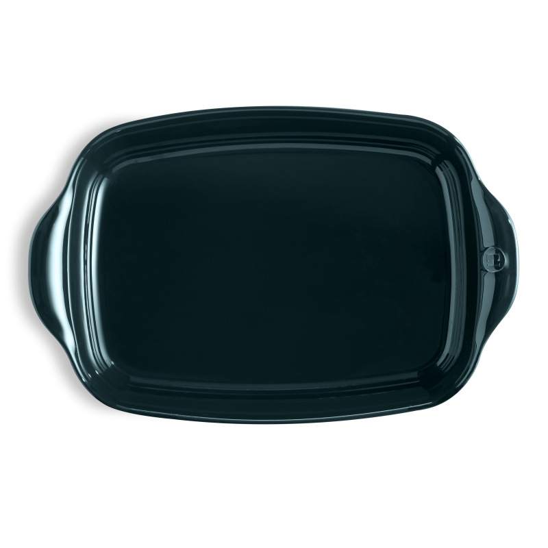 Emile Henry large baking dish 42,5 x 28 cm, dark blue Belle-Ile, 739654