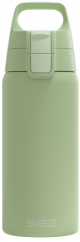 Sigg Shield Therm One Edelstahl-Trinkflasche 500 ml, Öko-Grün, 6022.20