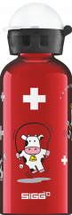 Sigg Swiss Culture detská fľaša na pitie 400 ml, veselé kravy, 8626.90