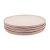 Jamie Oliver Big Love Steingutteller-Set 27 cm, rosa, JOBLPLAT27PK4