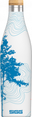 Sigg Meridian Sumatra Doppelwand Edelstahl Wasserflasche 500 ml, Baum, 8971.00