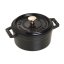 Staub Cocotte Set of 6 pieces mini pot round 10 cm/0,25 l black, 19501025