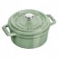 Staub Cocotte Mini pot round 10 cm/0,25 l sage green, 11010115