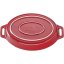 Staub ceramic baking dish oval 23 cm/1,1 l cherry, 40511-156