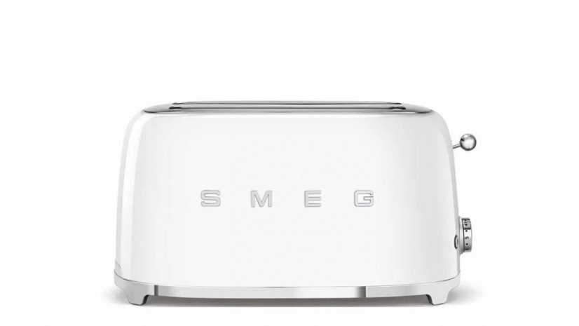 SMEG 50er Jahre Retro Style Toaster 4x2, weiß, TSF02WHEU