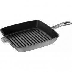 Staub cast iron American grill pan 26 cm, grey, 12122618