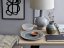 Kean Table lamp, Grey, Terracotta - 82046808
