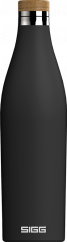 Sigg Meridian dvojstenná fľaša na vodu z nerezovej ocele 700 ml, čierna, 8999.90