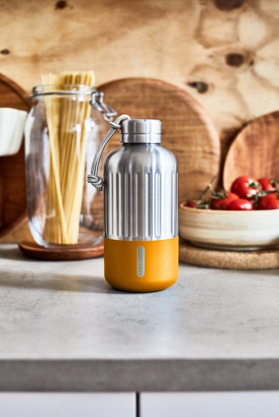 Black+Blum Explorer stainless steel thermo bottle 650 ml, orange, BAM-EIWB-S003