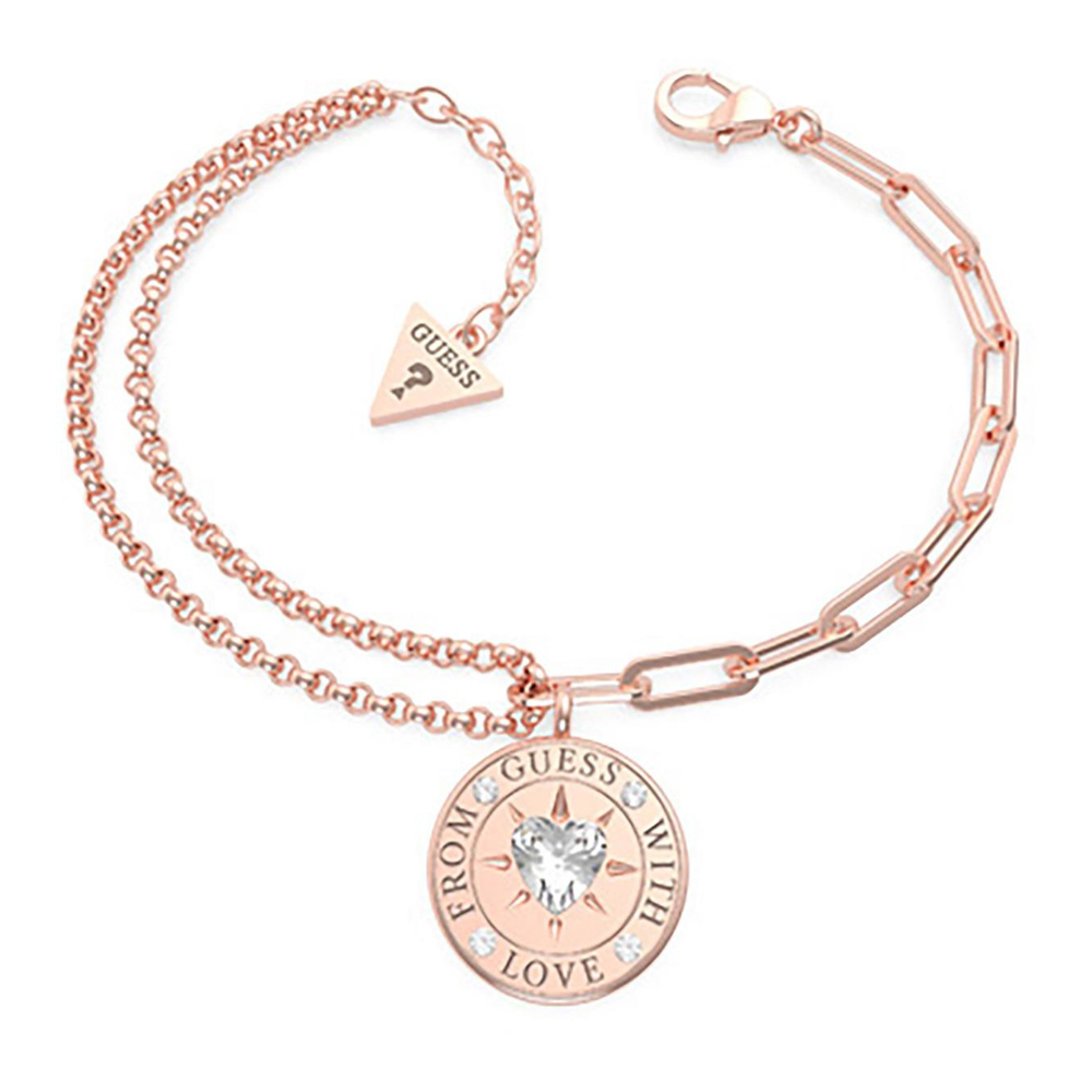 Rose Gold Bracelet Guess Bracelet Price Bracelet Guess UBB70002-L