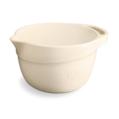 Emile Henry mixing bowl 4,5 l, ivory, 026564