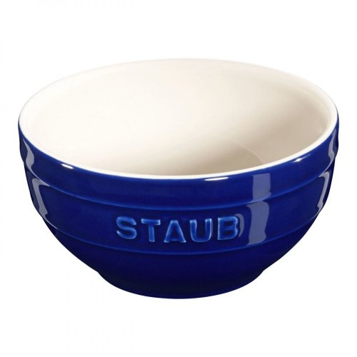 Staub ceramic round bowl 12 cm/0,4 l dark blue, 40510-795