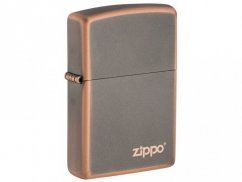 Zippo 27005 Rustic Bronze Zippo Logo