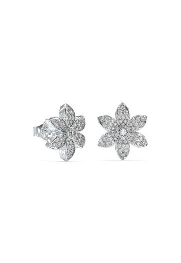 Earring Guess JUBE04145JWRHTU White Lotus