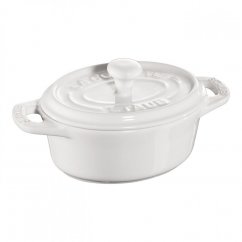 Staub Cocotte Mini ceramic baking tray 11 cm/0,2 l, white, 40511-089