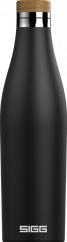 Sigg Meridian dvojstenná fľaša na vodu z nerezovej ocele 500 ml, čierna, 8999.20
