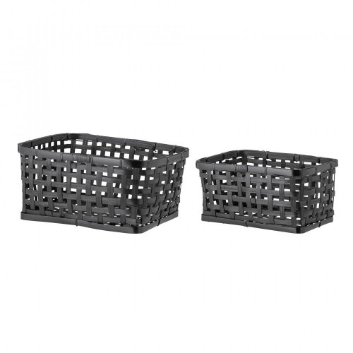 Talla Basket, Black, Bamboo - 82055814