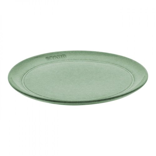 Staub ceramic plate 20 cm, sage green, 40508-180