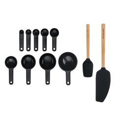 Súprava kuchynského náčinia KitchenAid, onyxová čierna, KQG492OHOBE