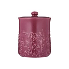 Mason Cash In The Meadow stoneware jar with lid 1,85 l, purple, 2002.311