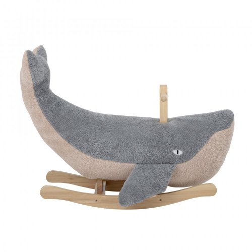 Hojdacia hračka Moby, veľryba, modrá, polyester - 82049430