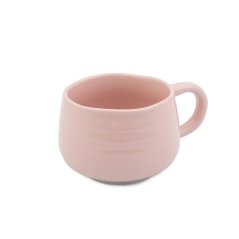 Jamie Oliver Big Love Steingutbecher 375 ml, rosa, JOBLCCMUGPNK