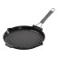 Staub Grill pan round, black, 27 cm, 1202023