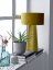Stolní lampa Dafna, žlutá, polyester - 82045196