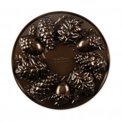 Okrúhla forma na pečenie Nordic Ware Autumn, bronzová, 94148