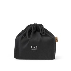 Taška na obed Monbento Pochette M 3 l, čierny ónyx, 22180002