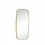 Retro Wall Mirror Rectangle Brass - 340501