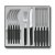 Victorinox Swiss Modern Besteck-Set 12-teilig, schwarz, 6.9093.11W.12