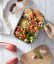 Black+Blum snack box with bamboo lid 1,25 l, ocean, BAM-SB-L005