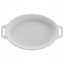 Staub Keramik-Backform oval 23 cm/1,1 l weiß, 40511-158