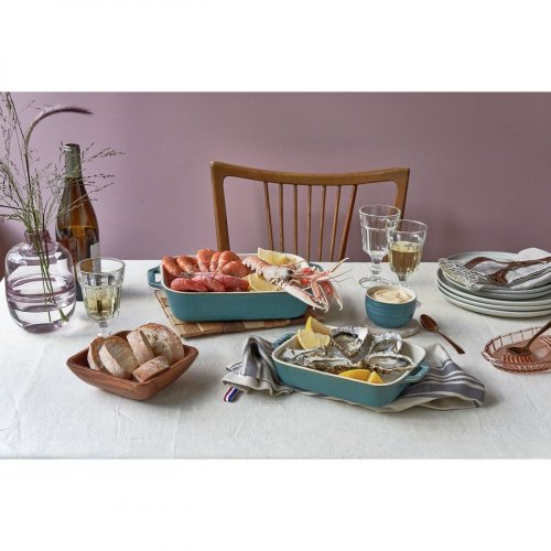 Staub ceramic baking bowls, 2 pcs, antique blue, 40511-924