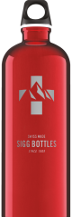 Sigg Swiss Culture drinking bottle 1 l, mountain red, 8744.70