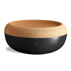 Emile Henry large fruit and vegetable storage bowl 6,5 l, truffle, 718765