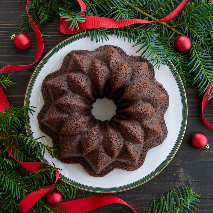 Nordic Ware bundt tin Vintage Star, 10 cup silver, 53137