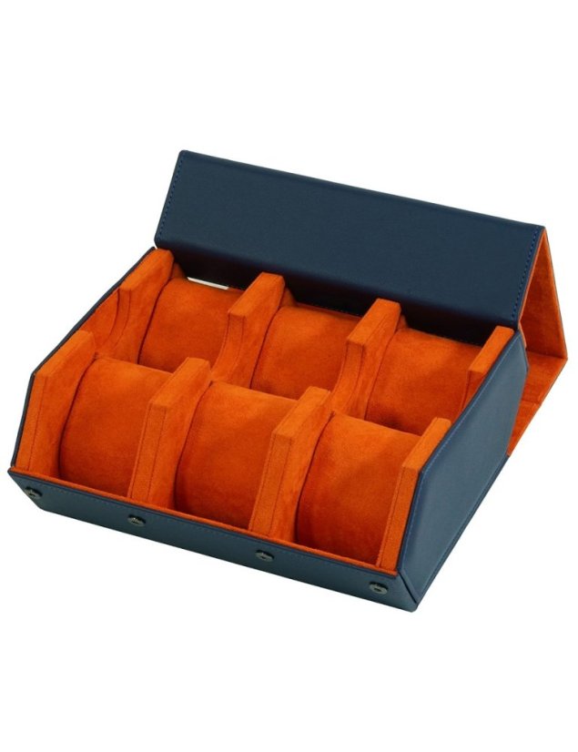 Box na hodinky Rothenschild RS-3178-6-BLU-ORG